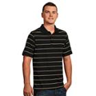 Men's Antigua Striped Performance Golf Polo, Size: 3xl, Oxford