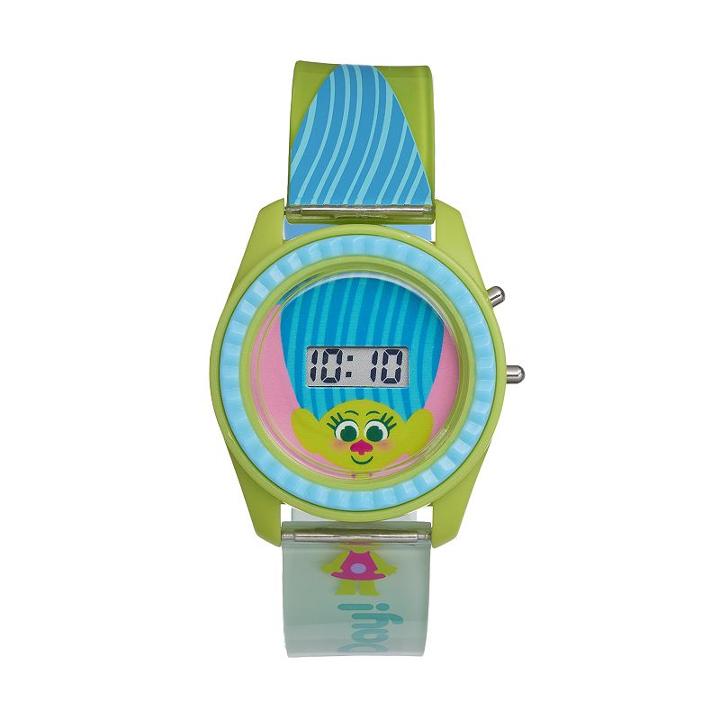 Dreamworks Trolls Kids' Digital Light-up Watch, Girl's, Size: Large, Multicolor