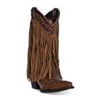 Dingo Heart Throb Women's Fringe Boots, Size: Medium (8), Brown Oth
