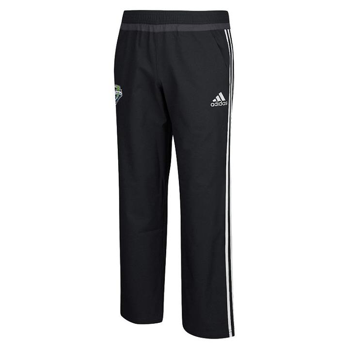 Men's Adidas Seattle Sounders Anthem Pants, Size: Xxl, Black