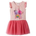 Girls 4-7 Shopkins Rainbow Bite, Creamy Cookie Cupcake & D'lish Donut Jersey Dress, Girl's, Size: 5, Orange