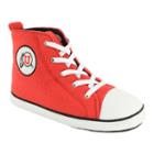 Adult Utah Utes Hight-top Sneaker Slippers, Size: Xs, Red