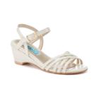 Rachel Shoes Dee Girls' Dress Heels, Girl's, Size: 1, Med Beige