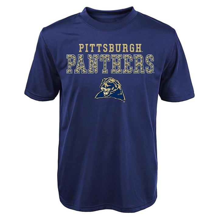 Boys 8-20 Pitt Panthers Fulcrum Performance Tee, Boy's, Size: Xl(18/20), Blue