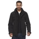 Men's Dockers Softshell Jacket, Size: Small, Black
