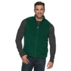 Big & Tall Croft & Barrow&reg; Classic-fit Arctic Fleece Vest, Men's, Size: 4xl Tall, Dark Green