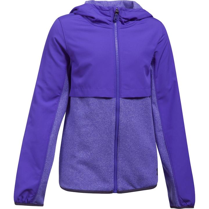Girls 7-16 Under Armour Phenom Fleece Full-zip Hoodie, Size: Medium, Lt Purple