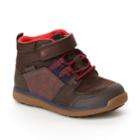 Stride Rite Indigo Preschool Boys' High Top Shoes, Size: 13 Wide, Brown