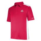 Men's Ohio State Buckeyes Caddy Mesh Polo, Size: Medium, Brt Red