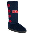 Women's Ole Miss Rebels Button Boots, Size: Small, Black