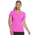 Women's Fila Sport&reg; Essential V-neck Short Sleeve Tee, Size: Medium, Brt Purple