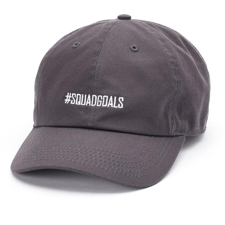 David & Young, Women's #squadgoals Baseball Cap, Dark Grey