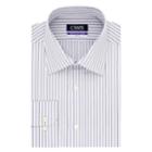 Men's Chaps Slim-fit No-iron Stretch-collar Dress Shirt, Size: 17-32/33, Grey