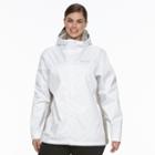 Columbia, Plus Size Grey Skies Waterproof Jacket, Women's, Size: 1xl, Natural