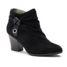 Andrew Geller Ginne Women's High Heel Ankle Boots, Size: Medium (9.5), Black