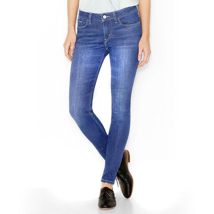 Women's Levi's&reg; 535&trade; Super Skinny Jeans, Size: 1/25 Avg, Blue