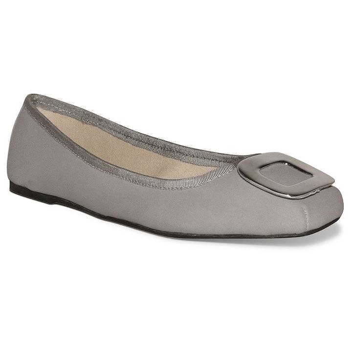 Dolce By Mojo Moxy Kacey Women's Skimmer Flats, Girl's, Size: 9, Grey