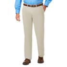 Men's J.m. Haggar Premium Classic-fit 4-way Stretch Flex-waist Pants, Size: 38x29, Dark Beige