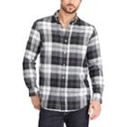 Men's Chaps Classic-fit Plaid Button-down Shirt, Size: Xxl, Black