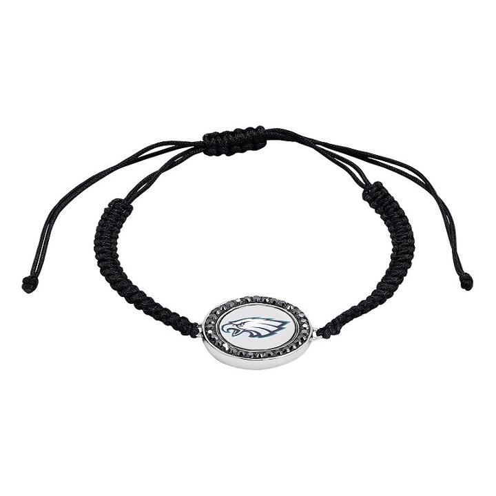 Philadelphia Eagles Slipknot Bracelet, Women's, Black