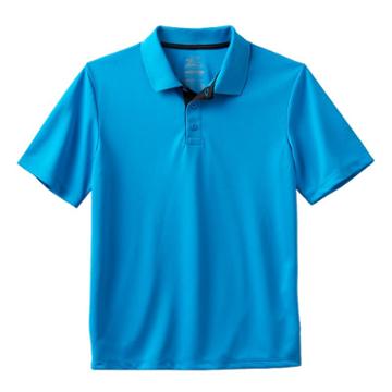Boys 8-20 Zero Xposur Performance Polo, Boy's, Size: Large, Turquoise/blue (turq/aqua)