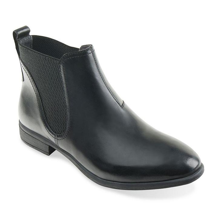 Eastland Brandi Women's Leather Chelsea Boots, Size: Medium (7.5), Black