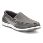Croft & Barrow&reg; Conductor Men's Ortholite Boat Shoes, Size: 10.5 Wide, Grey