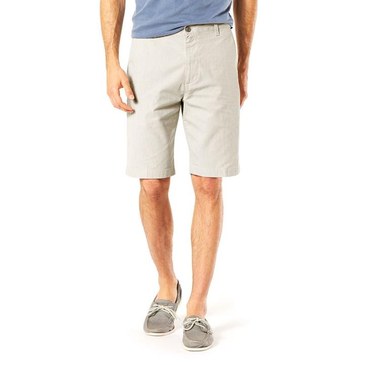 Big & Tall Dockers Classic-fit Perfect Shorts, Men's, Size: 48, Light Grey