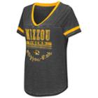 Women's Campus Heritage Missouri Tigers Gunther Jersey Tee, Size: Xxl, Oxford