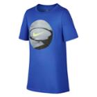 Boys 8-20 Nike Dri-fit Swoosh Tee, Size: Medium, Blue
