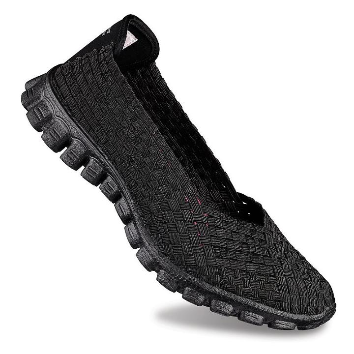 Skechers Ez Flex 2 Yes Please Women's Stretch Weave Slip-on Shoes, Size: 7.5, Oxford