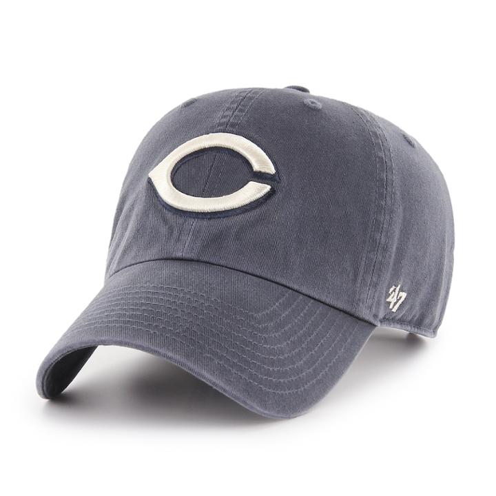 Adult '47 Brand Cincinnati Reds Clean Up Hat, Men's, Blue (navy)
