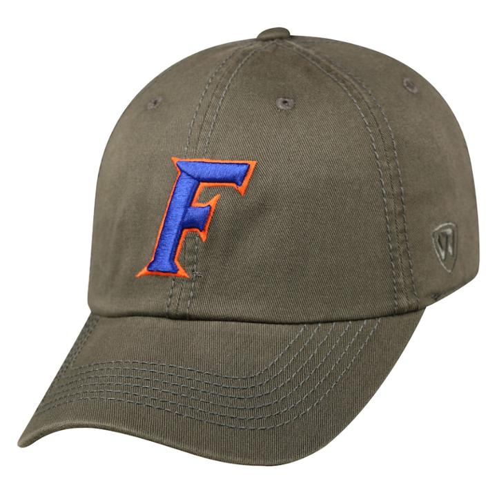 Youth Top Of The World Florida Gators Crew Baseball Cap, Men's, Grey (charcoal)