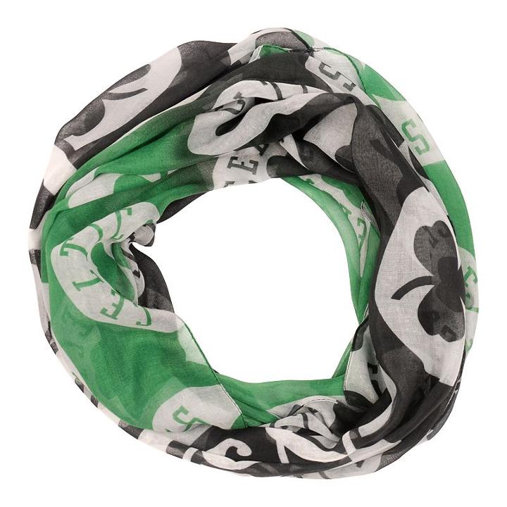 Women's Forever Collectibles Boston Celtics Gradient Infinity Scarf, Multicolor