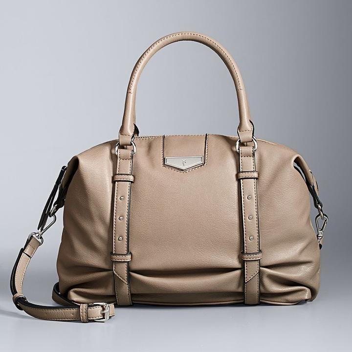 Simply Vera Vera Wang Palermo Shopper, Women's, Lt Brown