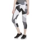 Juniors' So&reg; Geometric Yoga Capri Leggings, Girl's, Size: Medium, Oxford