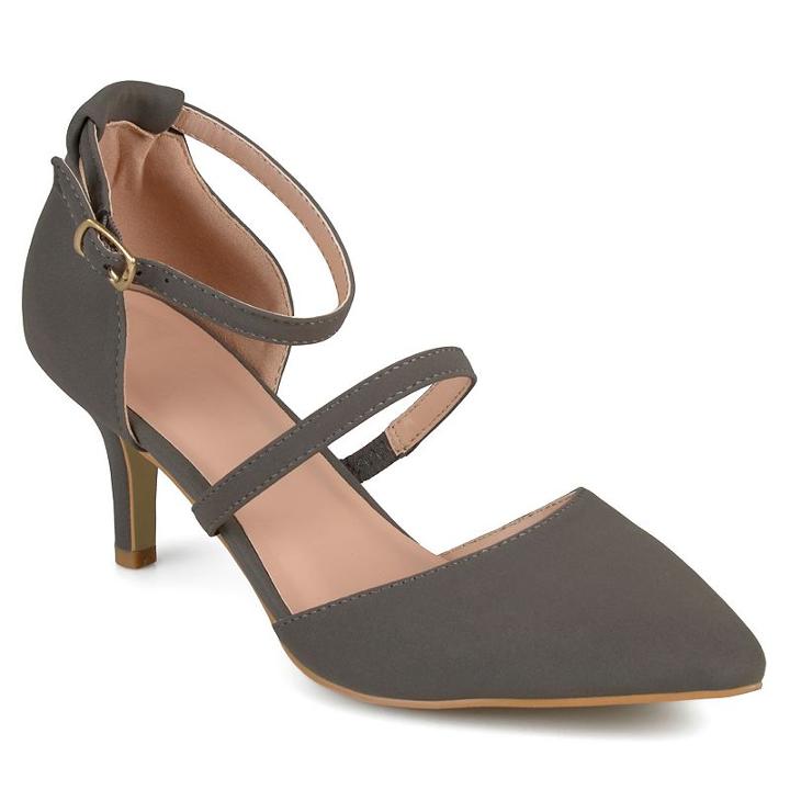 Journee Collection Chaney Women's High Heels, Girl's, Size: 9, Grey