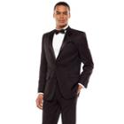 Men's Chaps Classic-fit Black Tuxedo Jacket, Size: 40 Short
