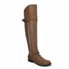 Olivia Miller Nassau Women's High-front Riding Boots, Girl's, Size: 10, Brown