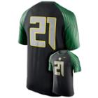 Men's Nike Oregon Ducks Dri-fit Wild Card Tee, Size: Xl, Black