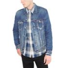 Big & Tall Levi's Denim Gridlock Trucker Jacket, Men's, Size: Xxl, Med Blue