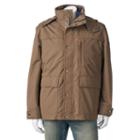 Men's Towne 3-in-1 Hooded Parka, Size: Small, Med Beige