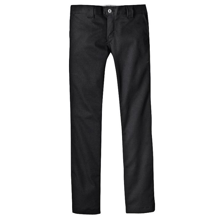 Boys 8-20 Dickies Flex Skinny-fit Straight-leg Pants, Boy's, Size: 18, Black