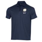 Men's Under Armour Notre Dame Fighting Irish Sideline Polo, Size: Medium, Blue (navy)