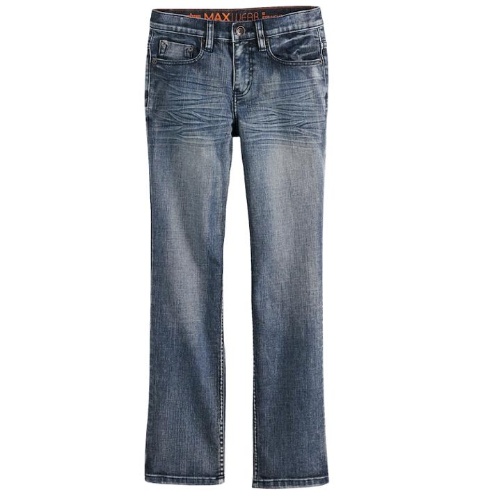 Boys 8-20 Urban Pipeline&reg; Straight-leg Stretch Jeans, Size: 16, Med Blue