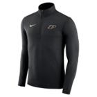 Men's Nike Purdue Boilermakers Dri-fit Element Pullover, Size: Xl, Black