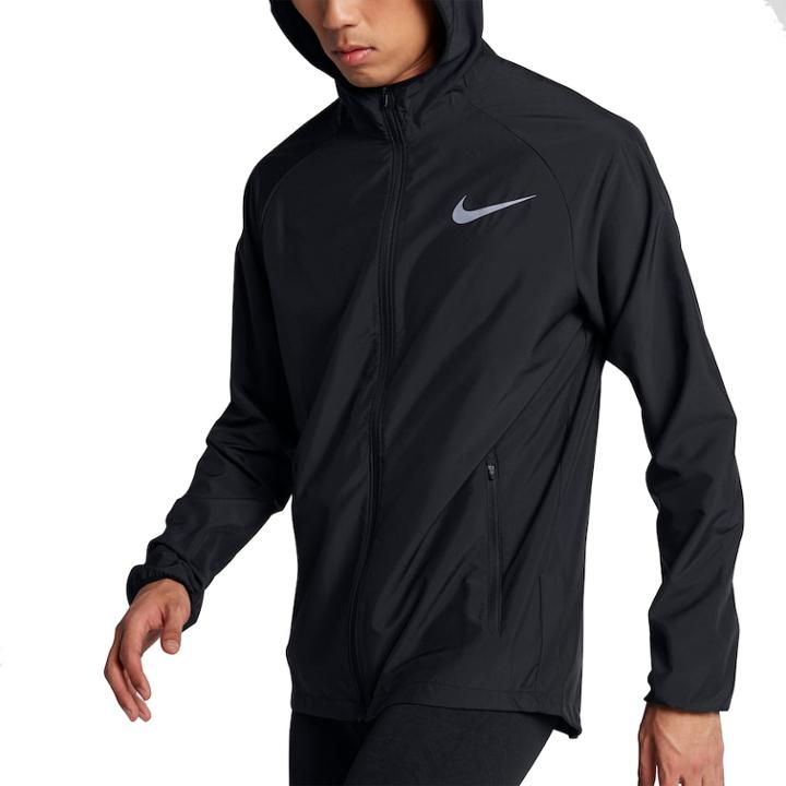 Men's Nike Essential Hood Jacket, Size: Xl, Grey (charcoal)