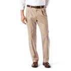 Men's Dockers&reg; Stretch Easy Khaki D3 Classic-fit Pleated Pants, Size: 36x30, Dark Beige