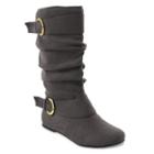Journee Collection Shelley Women's Boots, Size: Medium (8.5), Grey