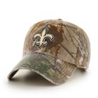 Adult '47 Brand New Orleans Saints Realtree Clean Up Adjustable Cap, Ovrfl Oth
